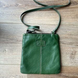 Fossil leather bag